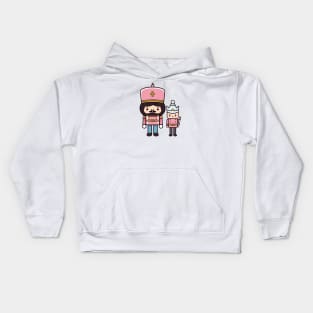 Kawaii nutcrackers Kids Hoodie